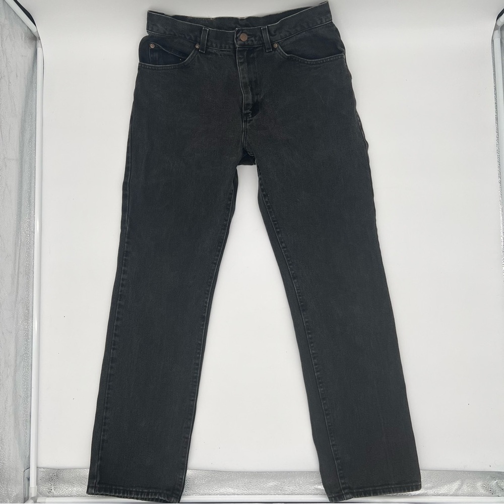 Vintage‎ 👖Lee 1889 Black Denim Jeans – Made in USA – 100% Cotton – Size 31x31